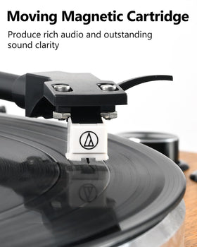 SeeYing die-cast platter provides stable rotation for precise playback.