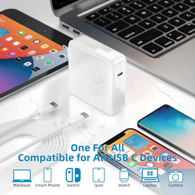 Sehonor durable USB-C cable, tested for many bends and long life.