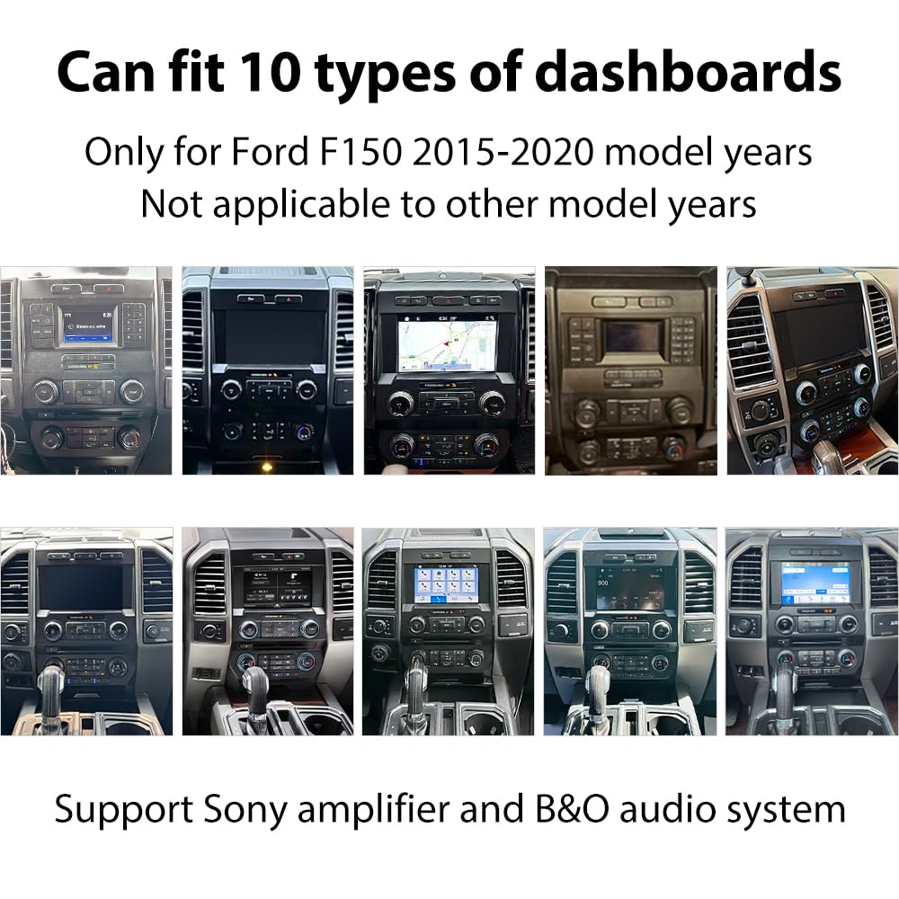 SEICANE Ford F-150 Android Auto CarPlay wireless setup improves navigation