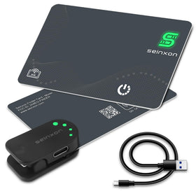 SEINXON Wallet Finder IP68 durable shell protects valuables in rain and dust