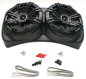 Centra-Pod mounted in Jeep CJ/YJ interior improves sound direction.