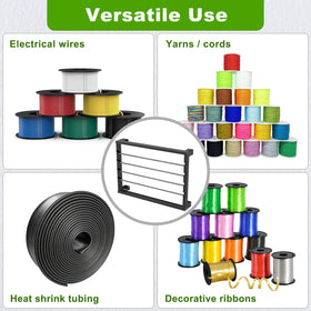 SELEWARE durable spool storage supports quick access in workshops, garages, or retail displays.