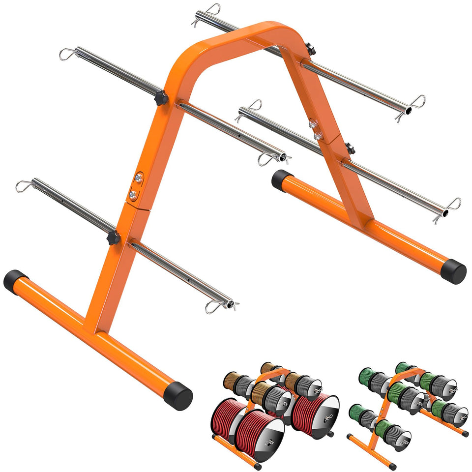 SELEWARE front view of orange caddy showing capacity and portability benefit