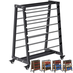 SELEWARE heavy-duty spool rack with 12 rods for organized wiring.