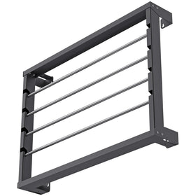 SELEWARE heavy-duty wall-mount improves workflow with organized spools near workstations.