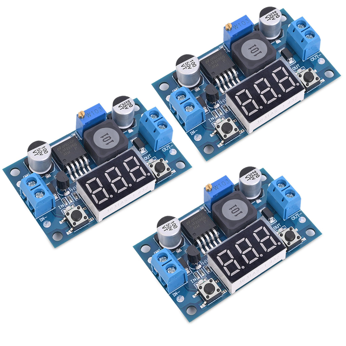 Seloky front panel showing LED voltmeter for quick voltage checks