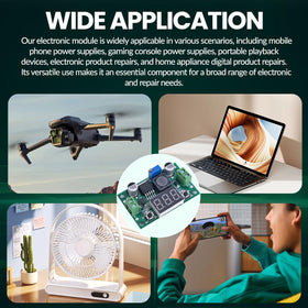 Seloky LM2596 module terminal blocks enable solderless wiring