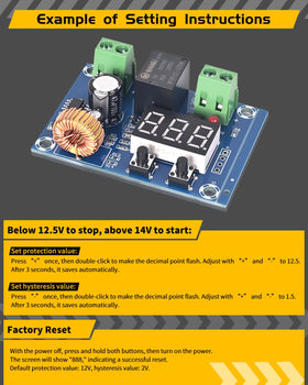 Seloky 12-36V input range enables versatile protection for multiple battery chemistries.