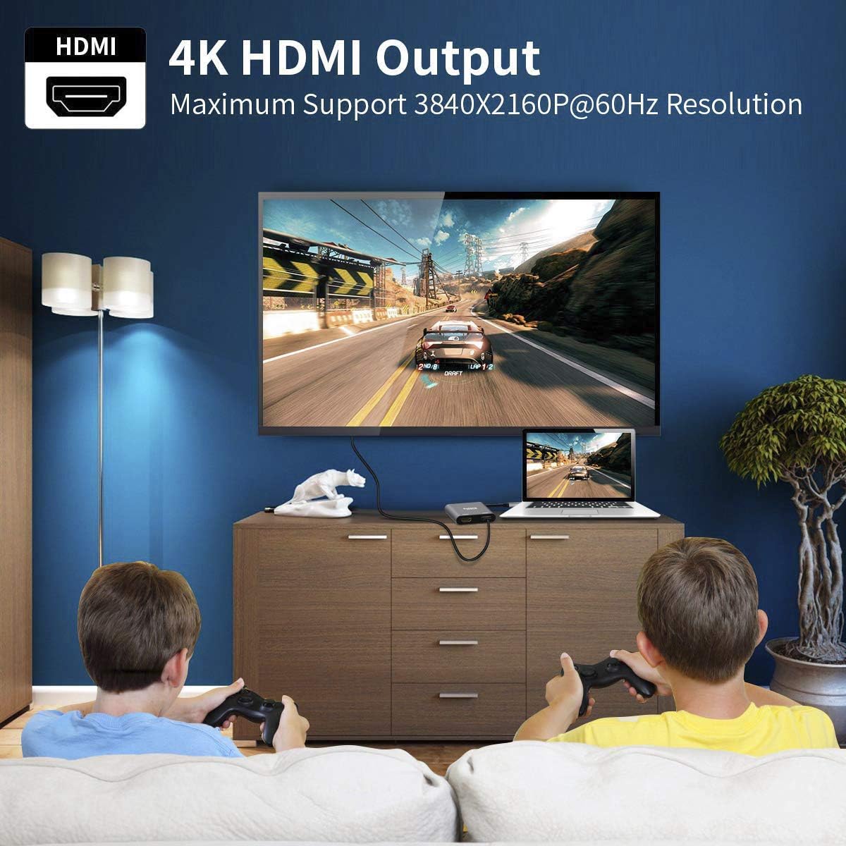 Selore&S-Global driving 4K monitor and secondary display to show sharp video and gaming performance