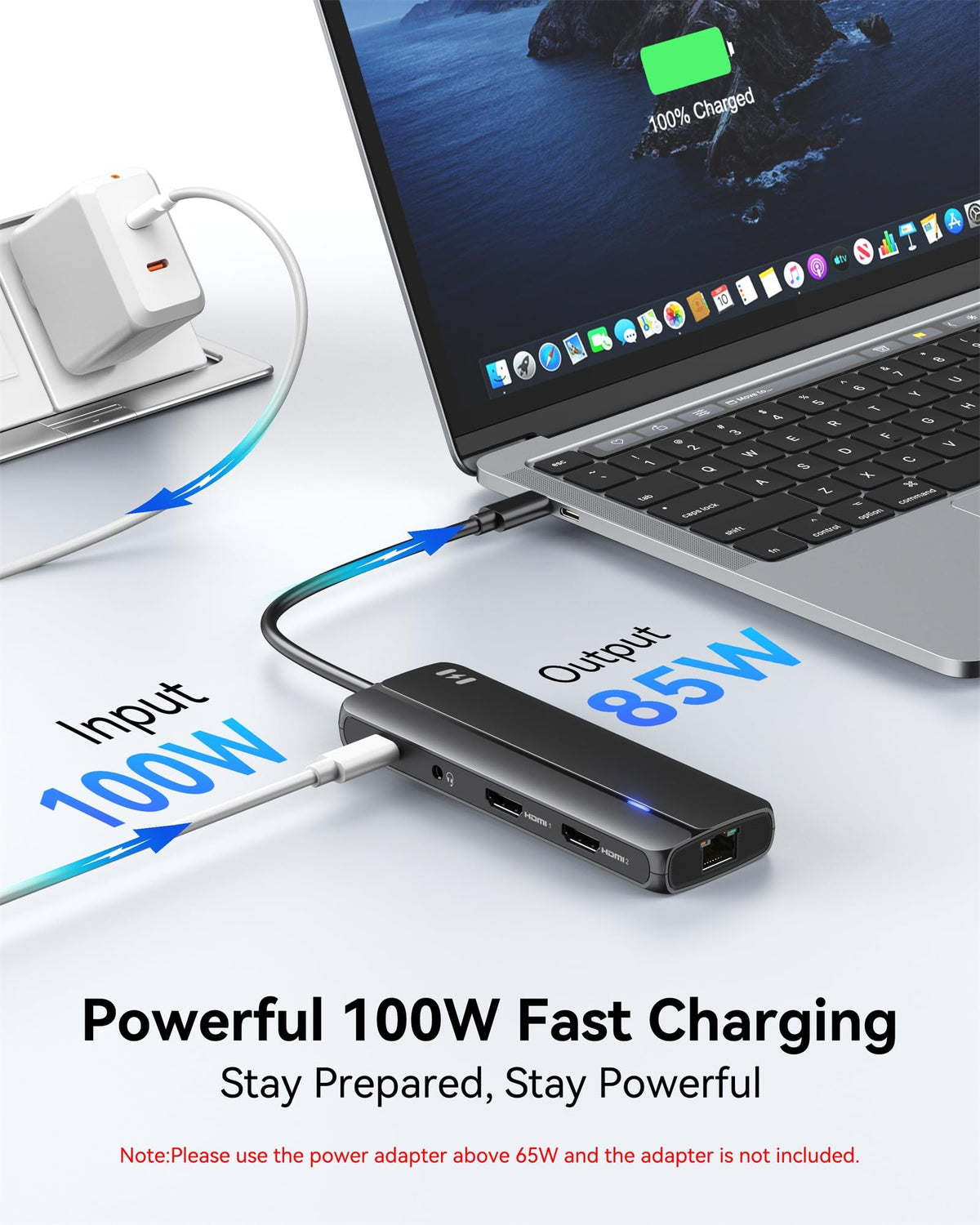 Selore&S-Global ethernet and power ports showing reliable wired speed