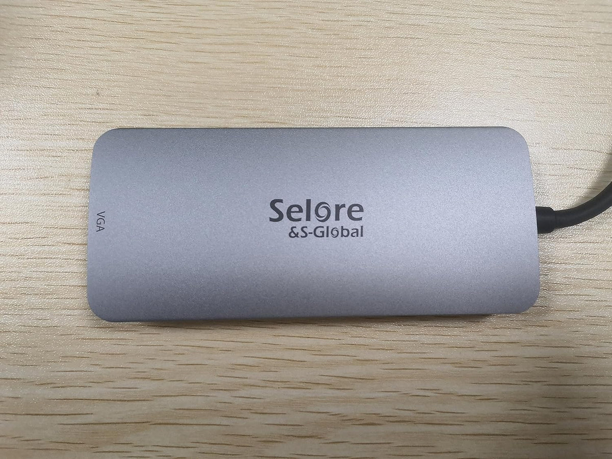 Selore&S-Global size comparison beside a phone to show compact portability