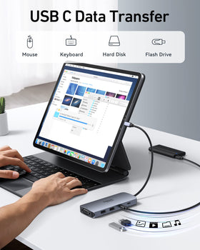 Selore&S-Global connected to a VGA projector for legacy display compatibility