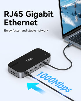 Selore&S-Global 100W PD port powering a laptop during work.