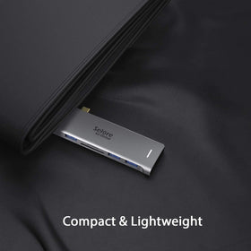 Selore&S-Global compact hub ideal for desk setup and portability