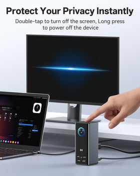 Selore&S-Global 100W PD charging keeps a laptop powered while in use