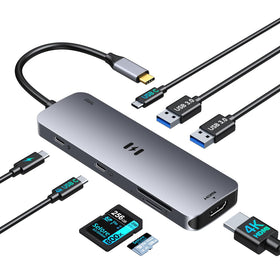 Selore&S-Global front view of hub showing all ports for versatile connectivity