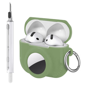 Seltureone AirPods 4 case with AirTag slot enables precise tracking and easy retrieval.