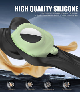 Durable silicone provides comfortable grip and reliable protection from everyday wear.
