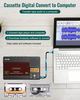 SEMIER built-in 2W speaker close-up delivering room-filling sound