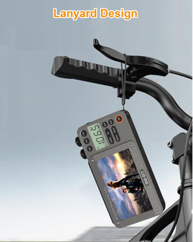 SEMIER connected via Bluetooth to phone enabling wireless music streaming