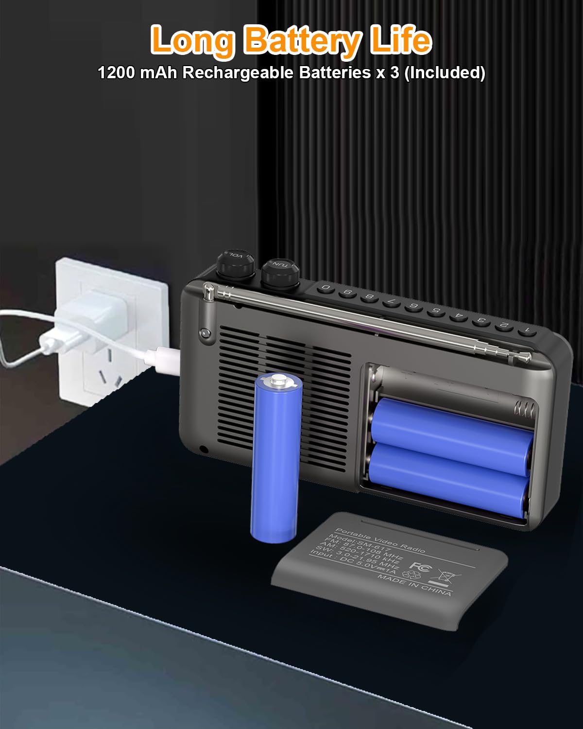 SEMIER held in hand to show compact size and lightweight portability