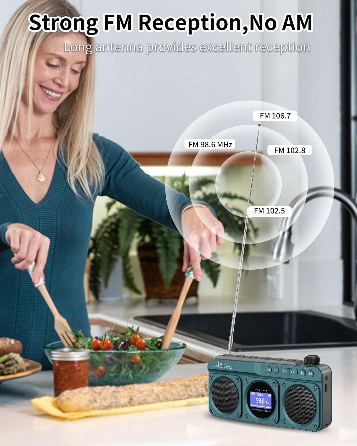 SEMIER USB MP3 playback enables direct music from USB drives