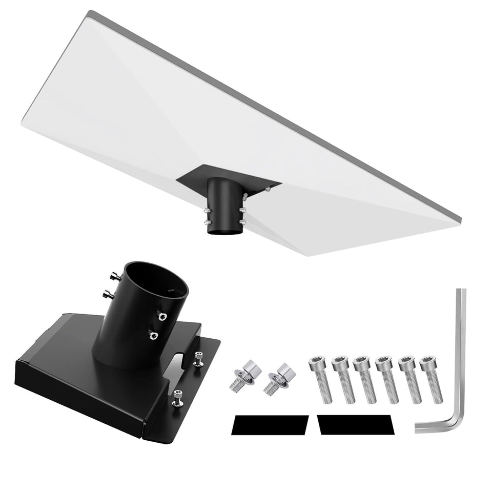 Semusgx Gen3 mount base in stainless steel for weather resistance.