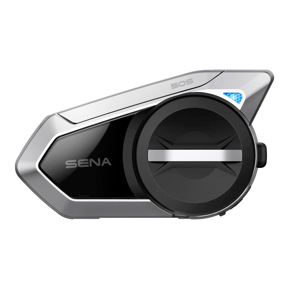 Sena 50S with Harman Kardon speakers delivering crisp, immersive sound.