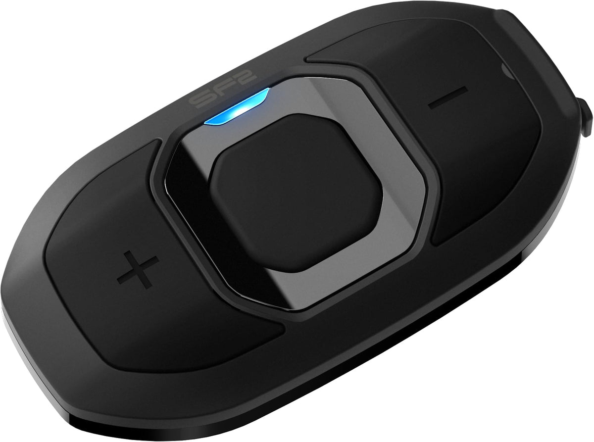 Sena SF2 audio-overlay lets music and intercom coexist.