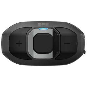 Sena SF2 dual speakers deliver loud, clear audio for riders.