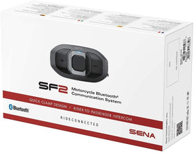 Sena SF2 two-person intercom up to 800 m for group rides.