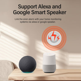 SENCKIT WiFi Siren app setup enables remote control