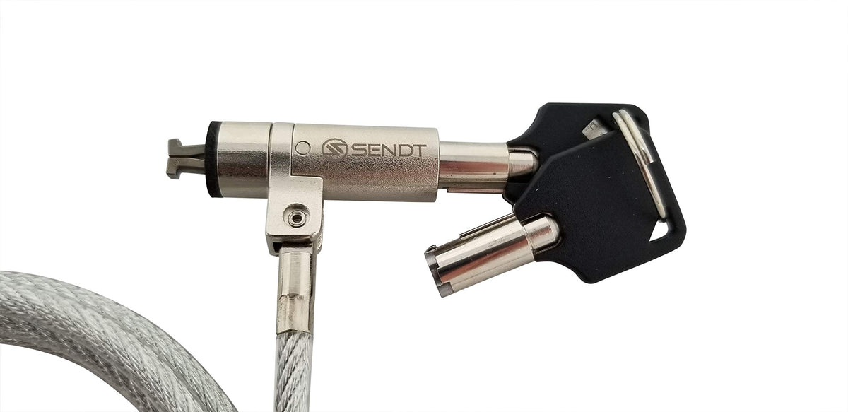 Sendt keyed lock with two keys ensures quick access and secure transport.