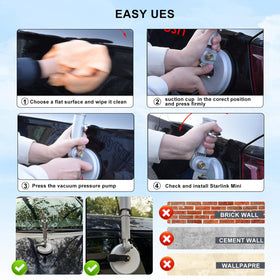 SENIKO setup on car windshield highlighting easy in-vehicle installation