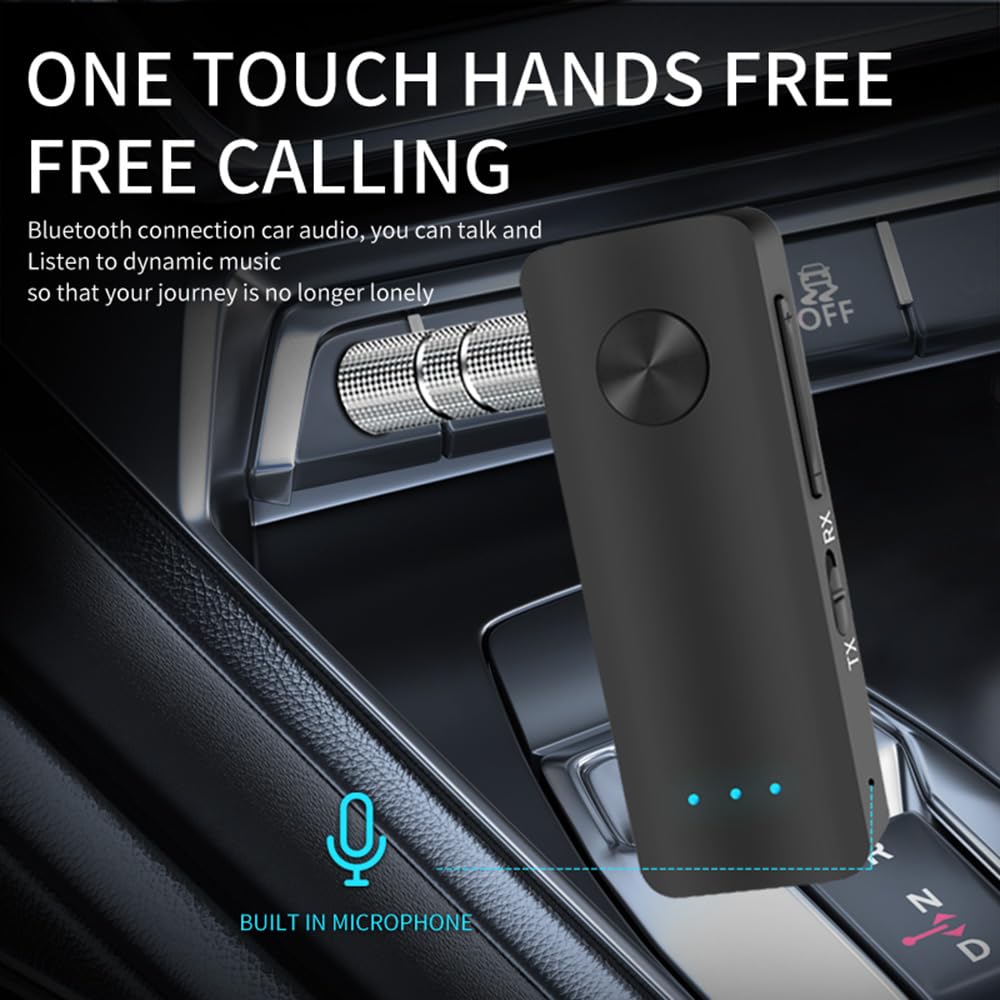 Senkiila connected to a home stereo adding Bluetooth streaming capability