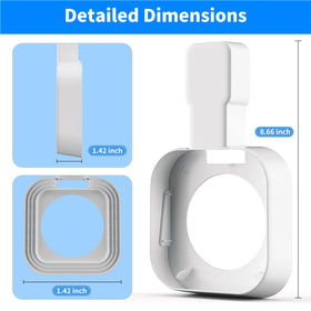 SENLEG eero 7 wall mount ABS structure provides durable, stable support for your router.