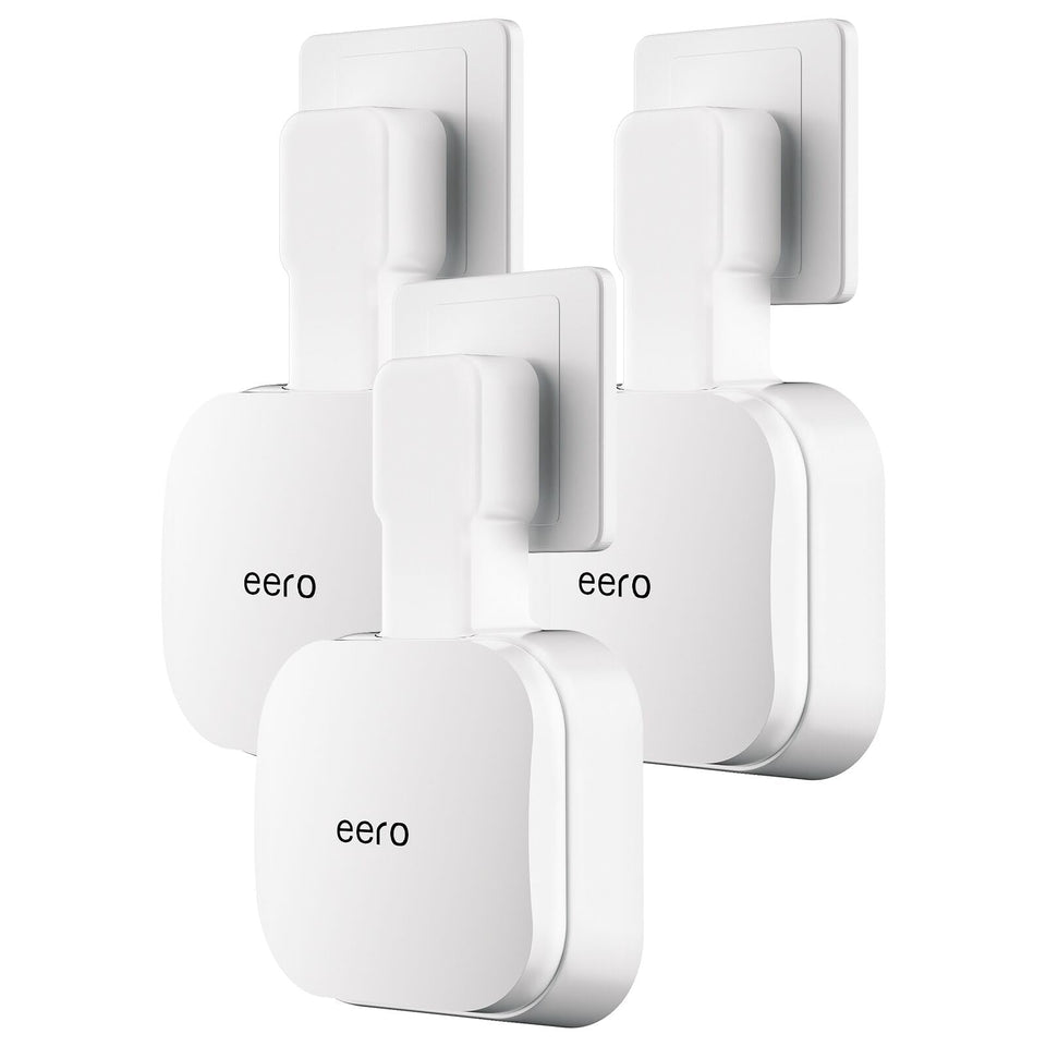 SENLEG eero 7 wall mount outlet bracket keeps cables tidy and saves space.