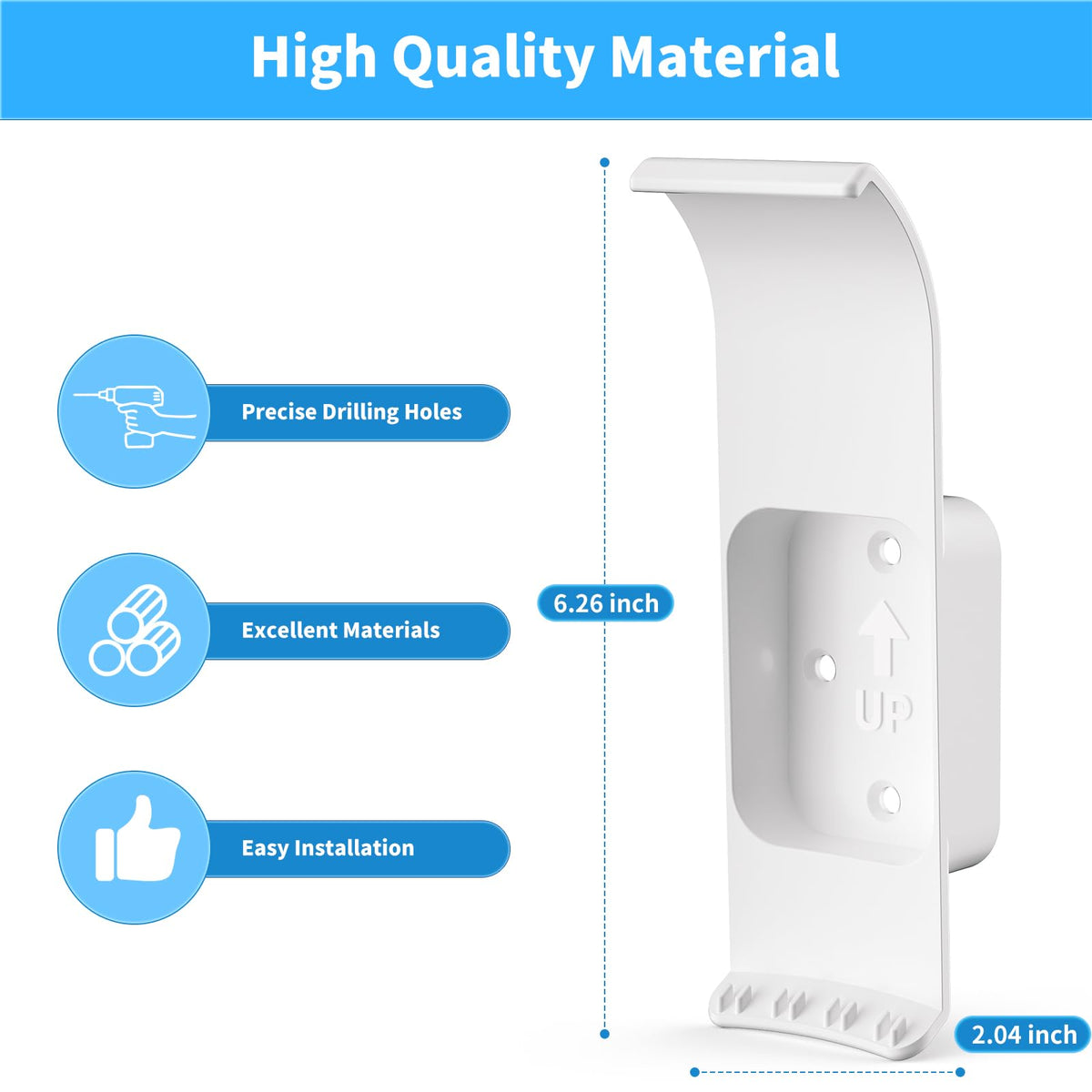 SENLEG eero Max 7 wall mount ABS build, durable and age-resistant.