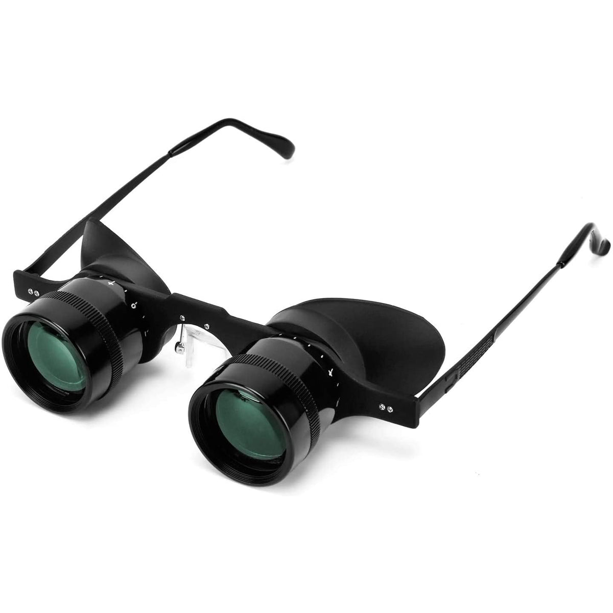 SENMONUS front view folded glasses showing compact travel benefit