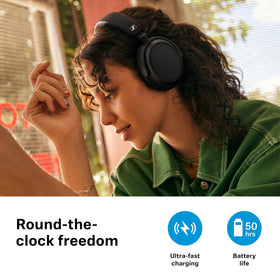 Sennheiser Accentum Plus quick charge for extended listening