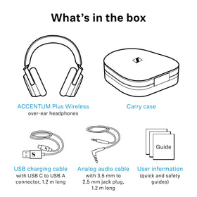 Carrying case and included cables show a complete premium package.