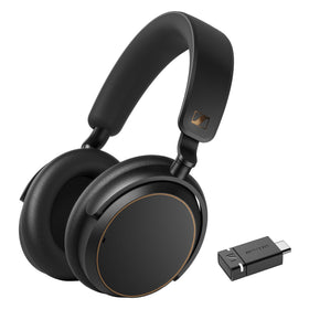 Sennheiser Accentum headphones front view with sleek black-copper finish for immersive listening