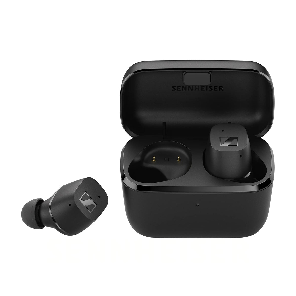 Sennheiser CX True Wireless earbuds with secure in-ear fit for all-day listening