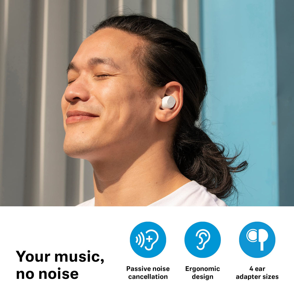 CX True Wireless rated IPX4 for splash resistance during workouts