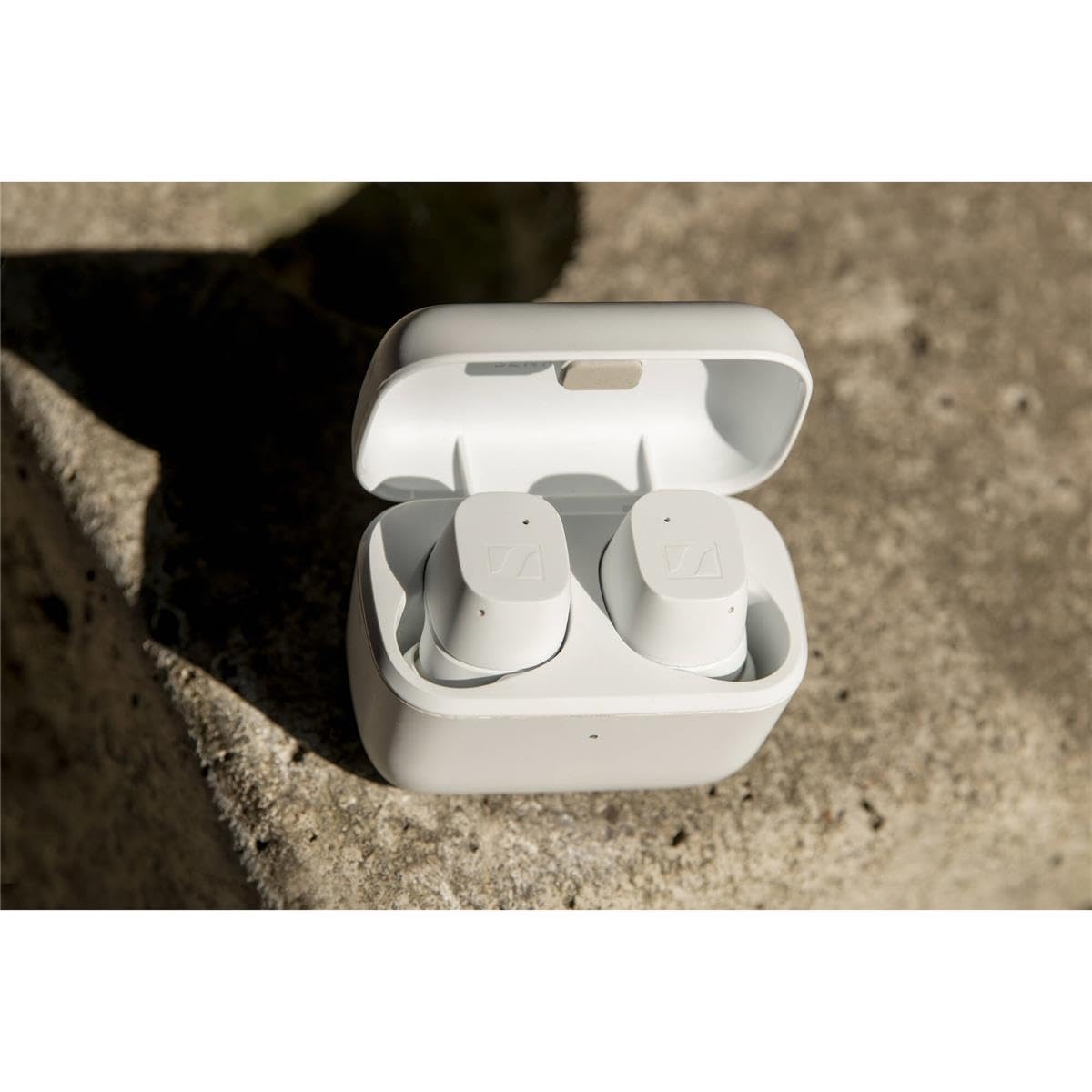 Sennheiser CX True Wireless earbuds in-ear fit for secure listening and comfort