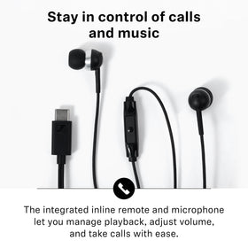 Sennheiser CX 80U worn in ear during commuting for secure fit and isolation benefit