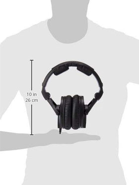 Sennheiser HD 280 Pro folded transport demonstrates compact portability