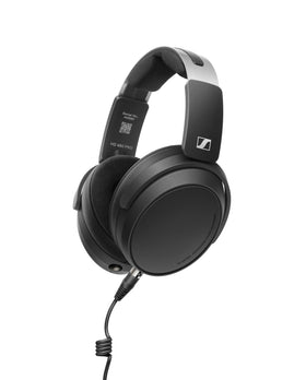 Sennheiser HD 480 PRO front view headphones with closed-back design for focused listening.