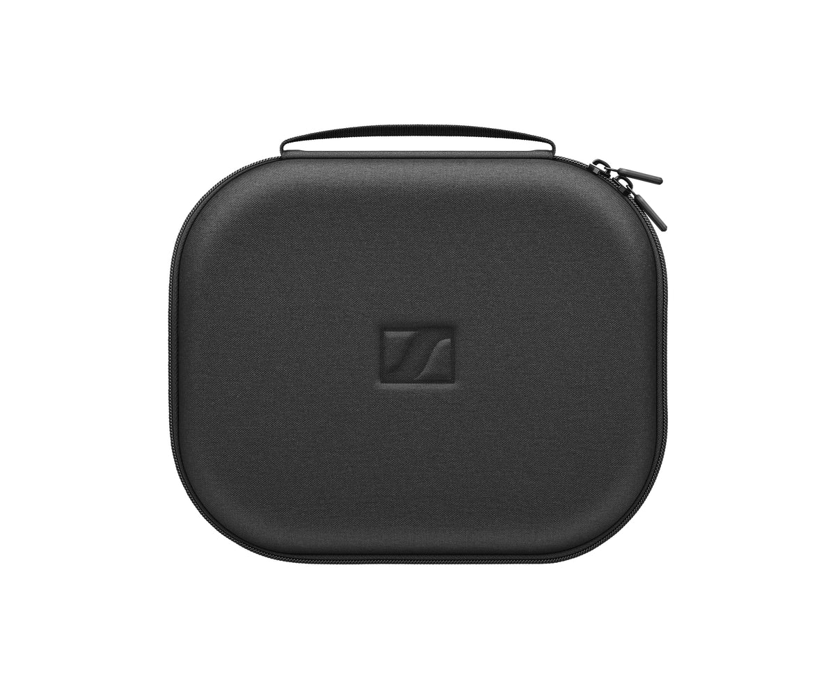 Sennheiser HD 490 PRO Plus carry case and cables for studio portability.