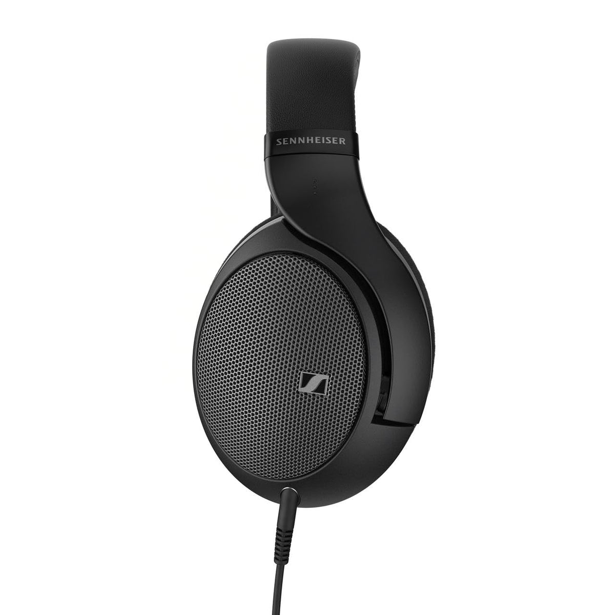 Side profile of HD 550 showing slim headband for extended wear.